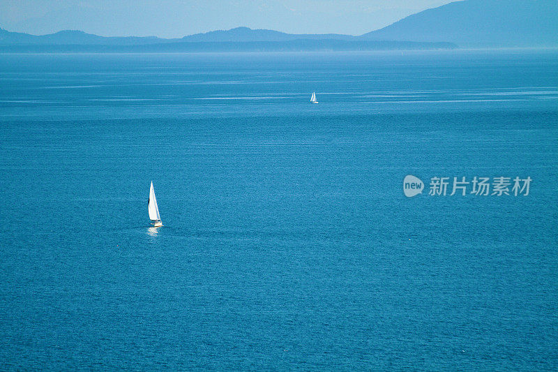 帆船的背景