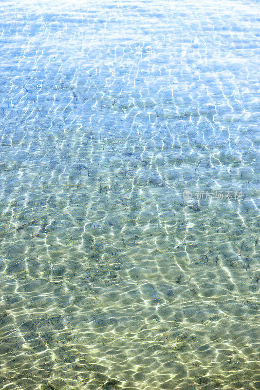 浅海海水表面纹理背景