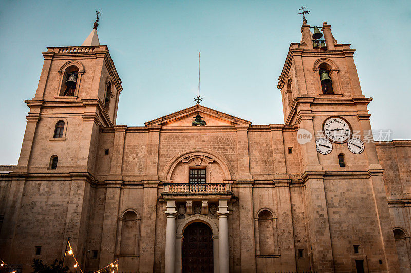 马耳他瓦莱塔的圣约翰大教堂