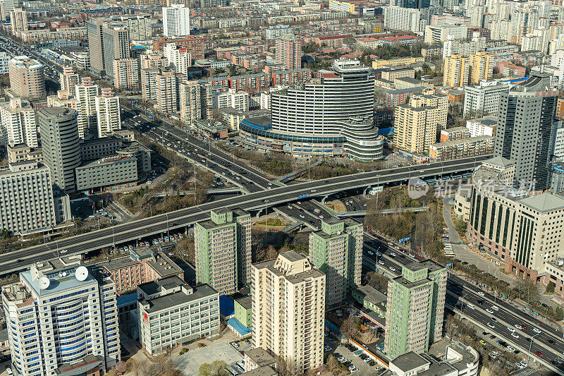 北京航天桥城市交通道路建设综合体