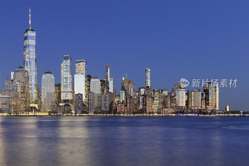纽约天际线-世界贸易中心