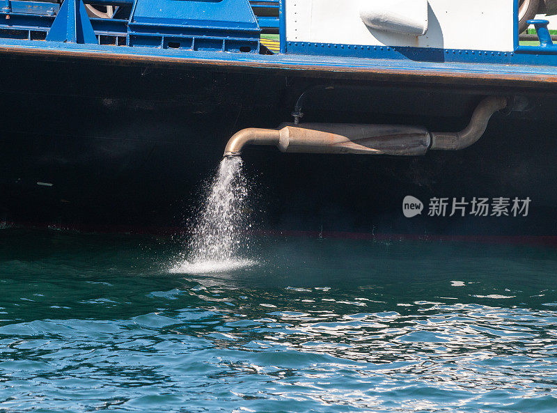 意大利科莫湖的污水泵