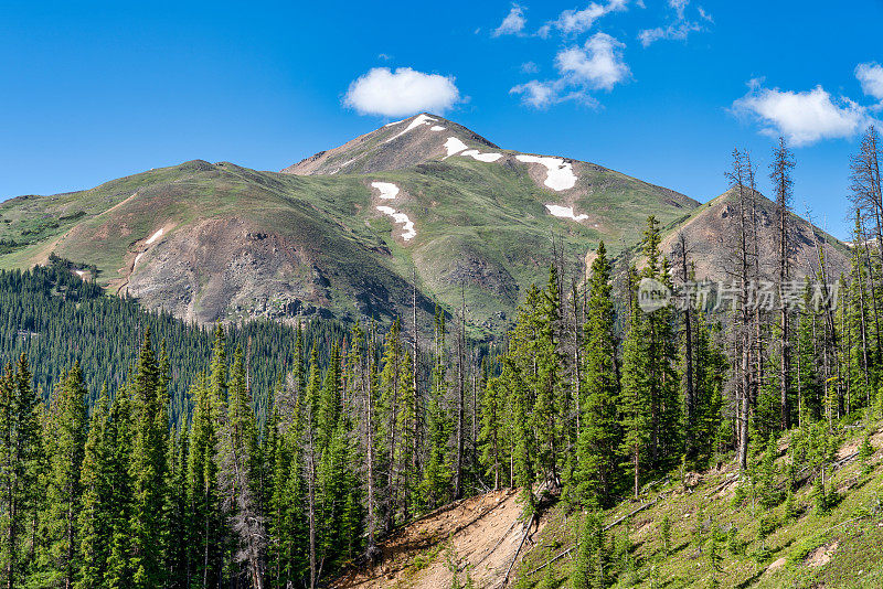 科罗拉多山地自然景观