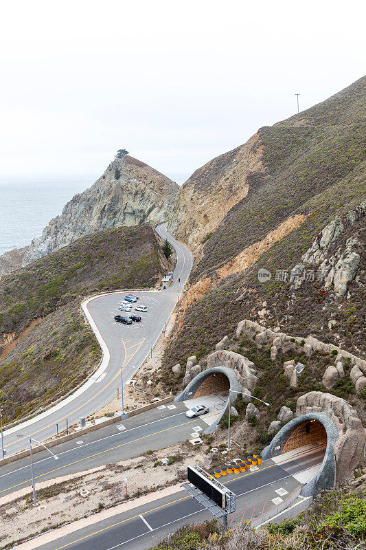 旧金山附近的一号高速公路