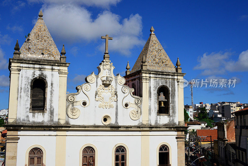 巴西萨尔瓦多的Barroquinha教堂