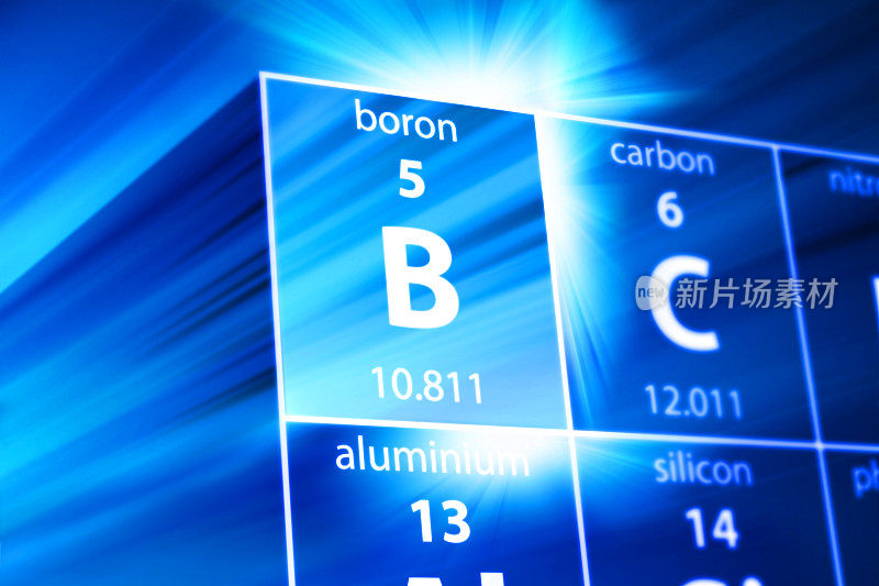 硼B元素周期表