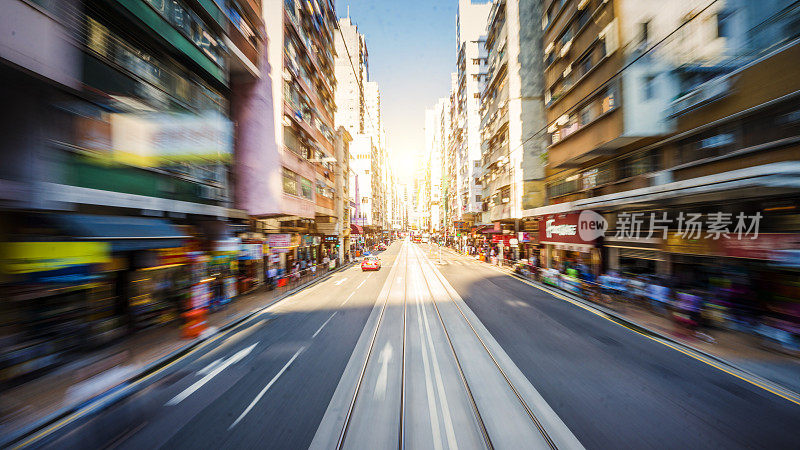 香港的街道