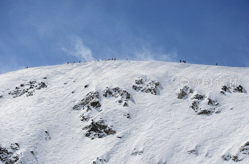 极限滑雪地形