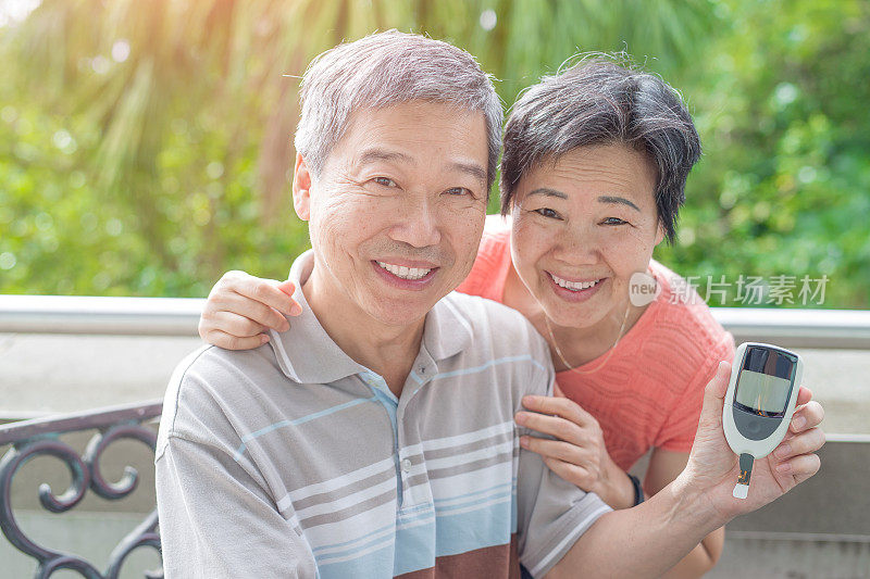 预防老年夫妇患糖尿病