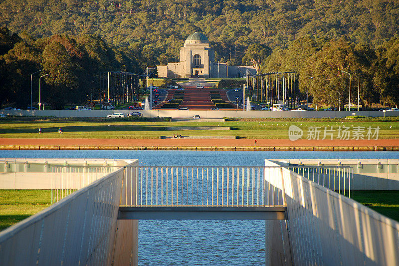 堪培拉，澳大利亚，格里芬湖战争纪念馆