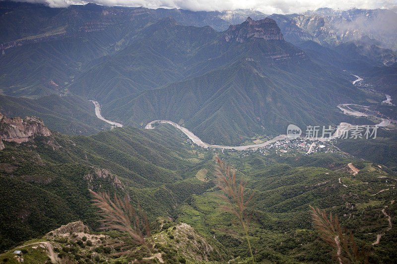 Urique峡谷。库珀峡谷