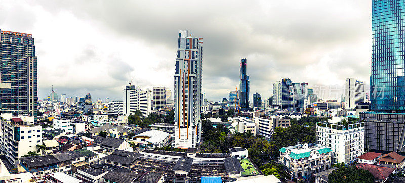 曼谷-泰国-城市天际线