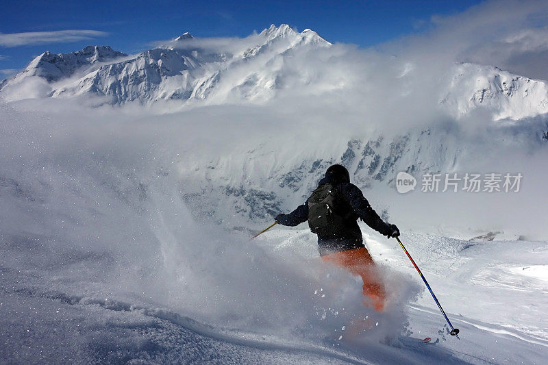 奥地利圣安东极速滑雪