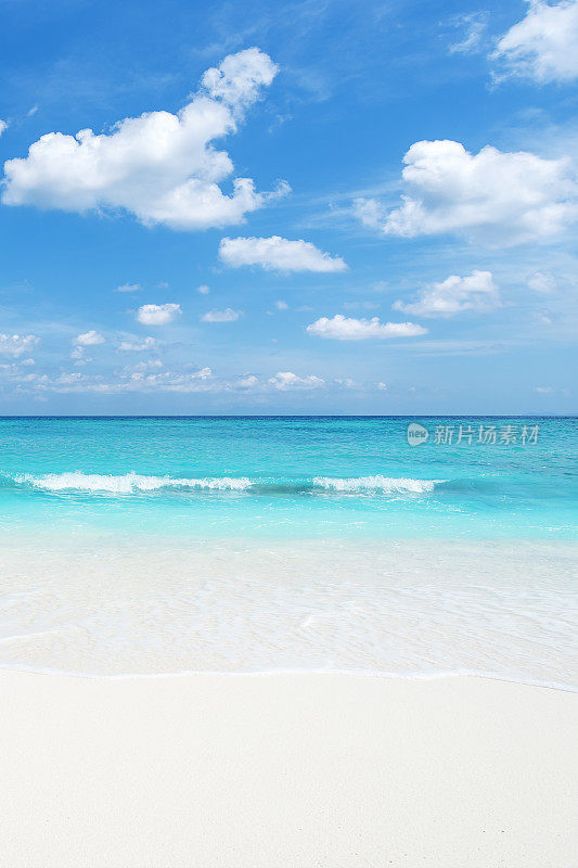 夏天海滩背景