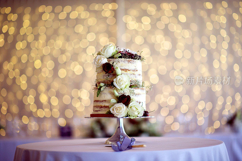 婚礼蛋糕彩灯