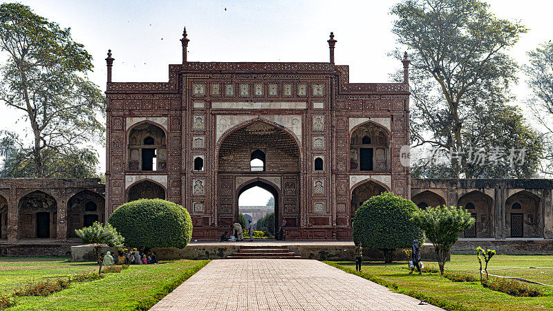 巴基斯坦拉合尔贾汉吉尔墓的大门