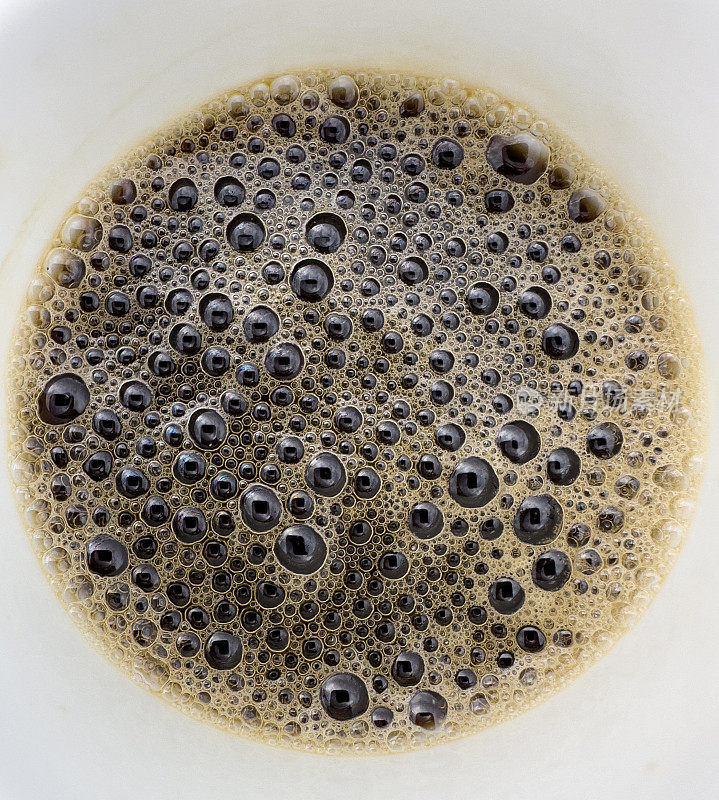咖啡泡沫