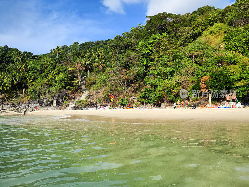 自由海滩，普吉岛，泰国