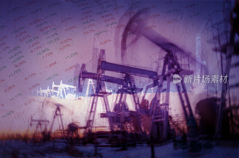 石油和天然气行业背景。