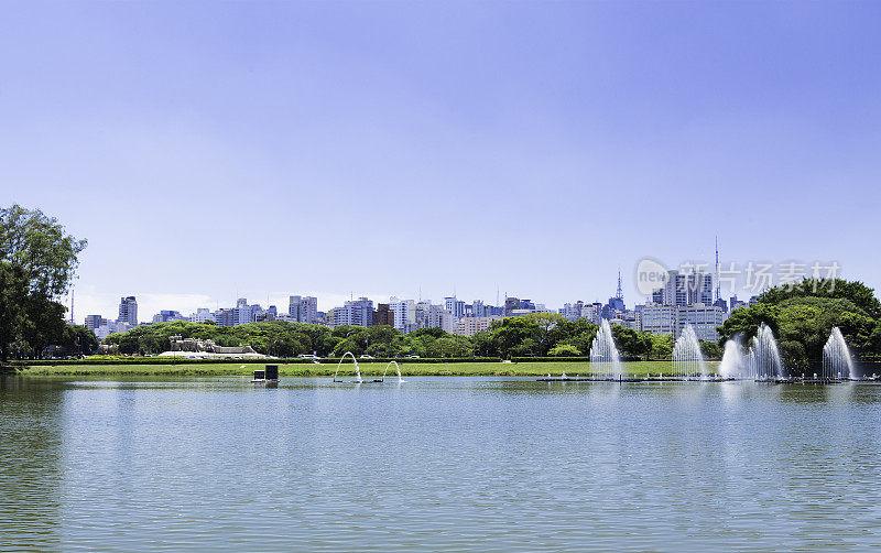 巴西圣保罗的Ibirapuera公园