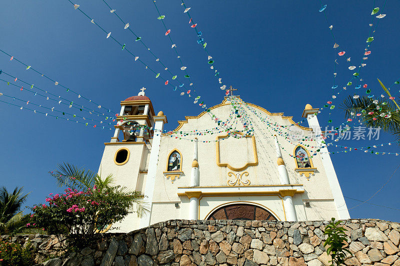 瓜达卢佩夫人的教区，拉克鲁斯西塔，瓦哈卡，墨西哥
