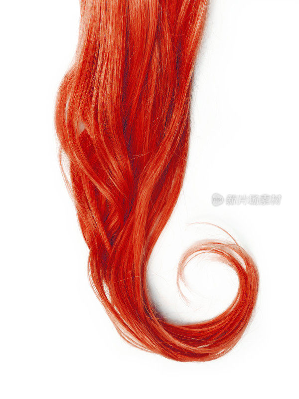 红色的头发
