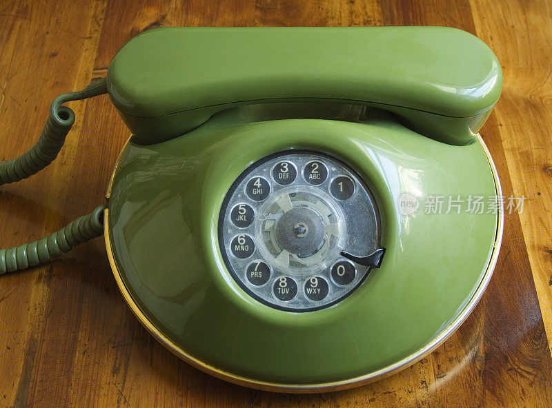 绿色的电话