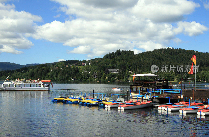 德国黑森林巴登-符腾堡州的Titisee