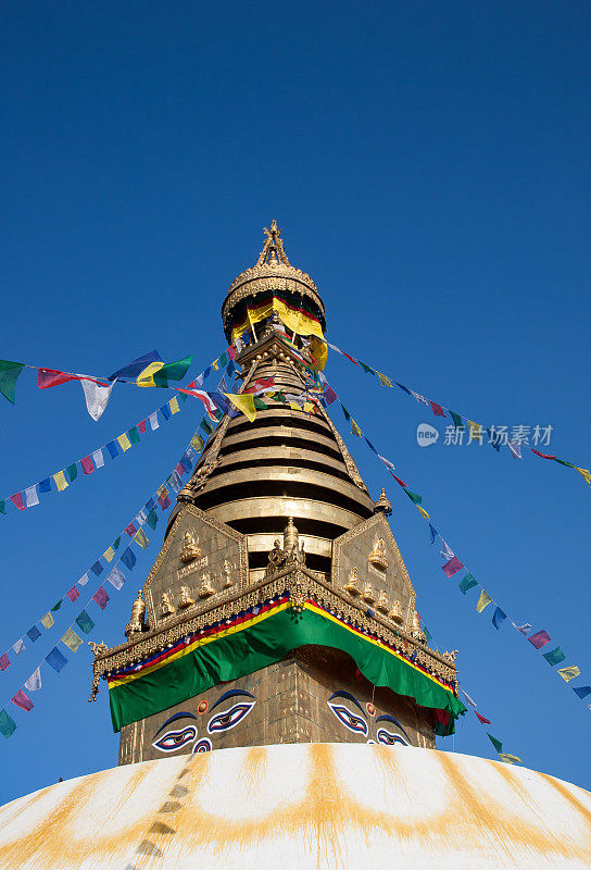 Swayambhu加德满都,尼泊尔