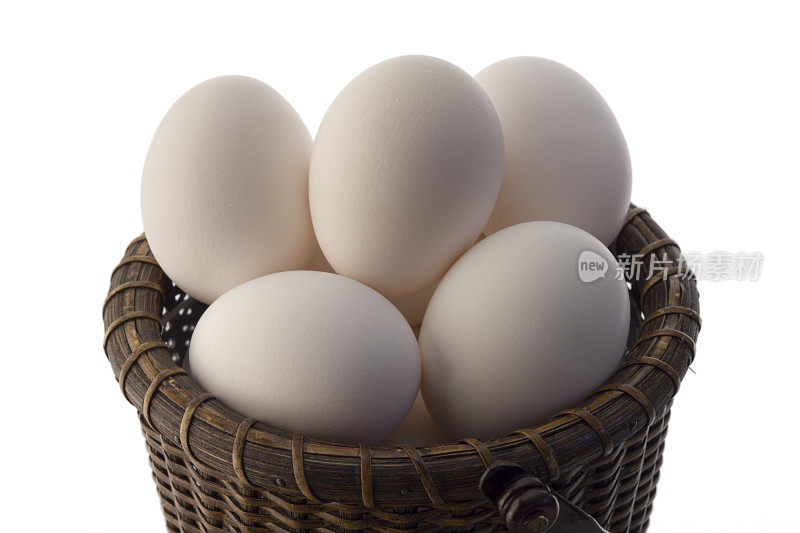 鸡蛋放在一个篮子里