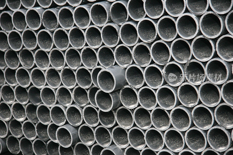 灰色的PVC管