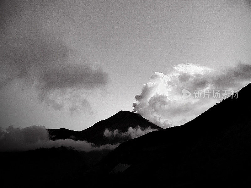 Tungurahua火山喷发