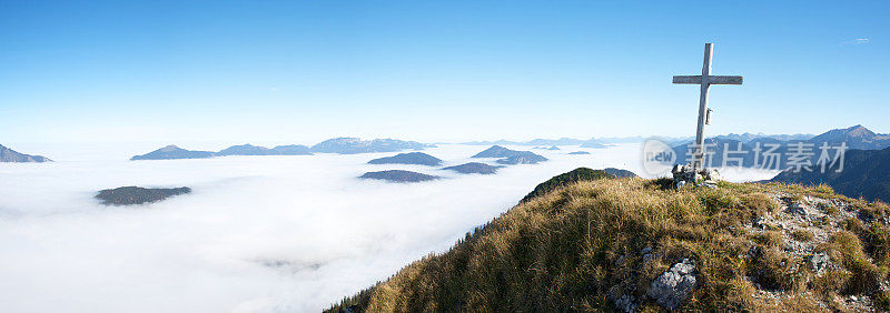 阿尔卑斯山的秋天