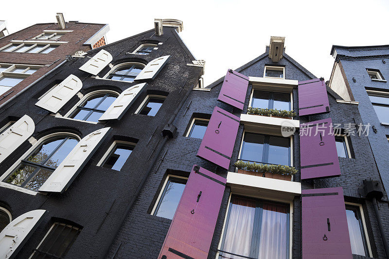 荷兰阿姆斯特丹的传统建筑(XXXL)