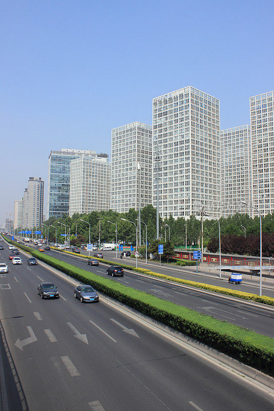 中国北京现代金融区