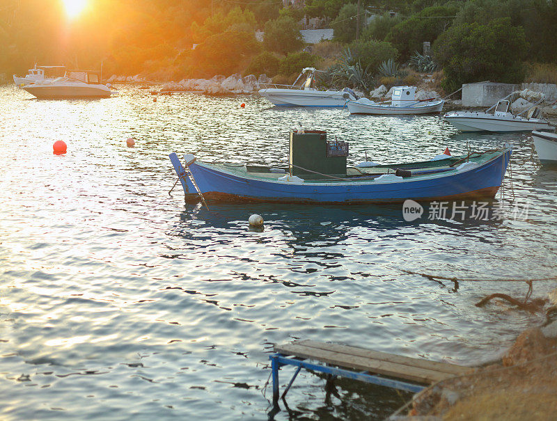 希腊海洋黎明