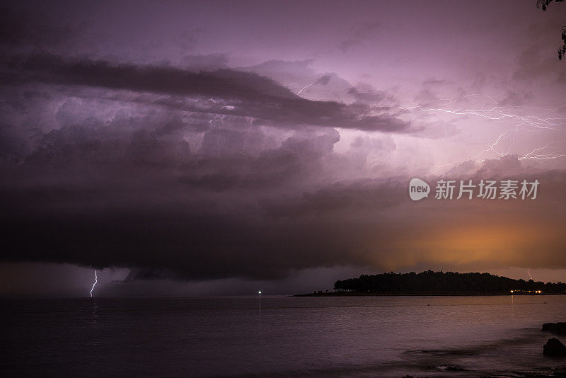 暴风雨的天空