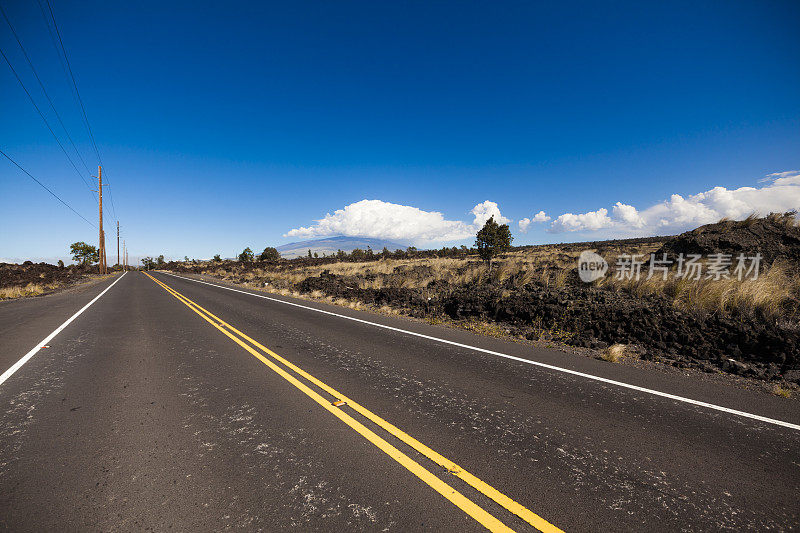 火山的高速公路