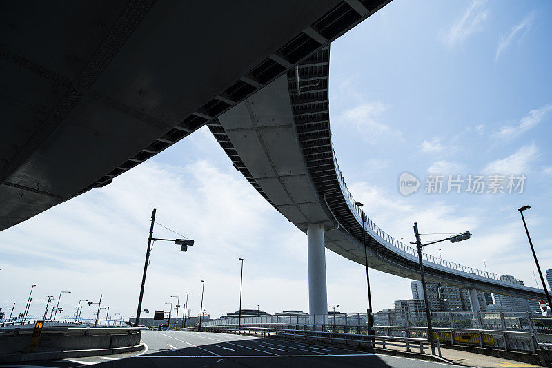 汽车行驶的道路。