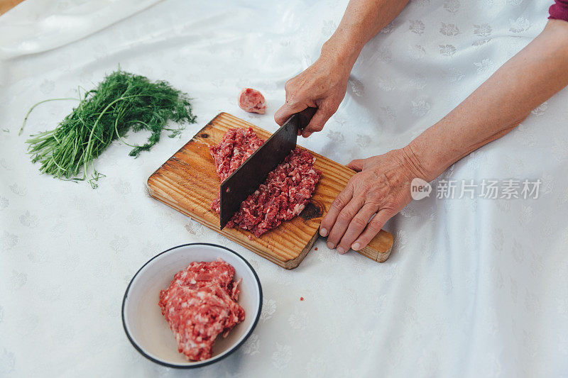 切肉