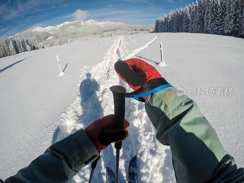 野外滑雪的观点