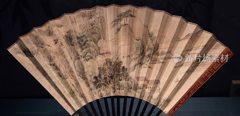 中国古代中国画折扇