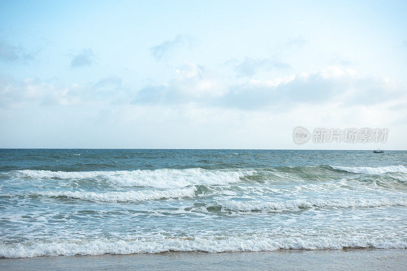 中国海南省三亚亚龙湾风景区的海滩