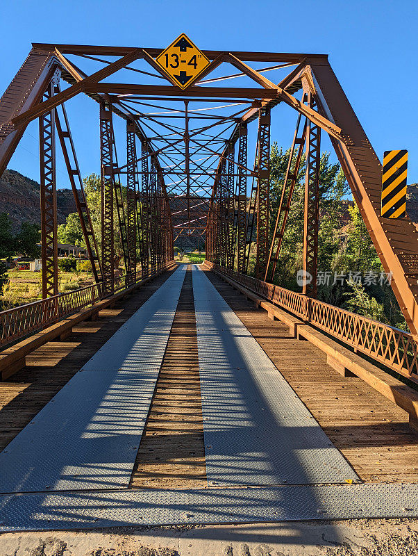 犹他州罗克维尔历史悠久的罗克维尔桥