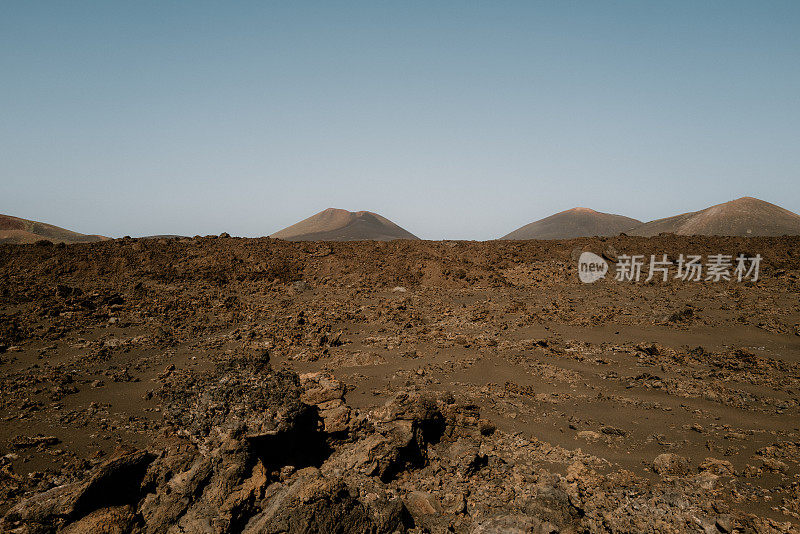 沙漠景观的风景