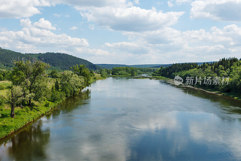 斯维尔德洛夫斯克州乌法河