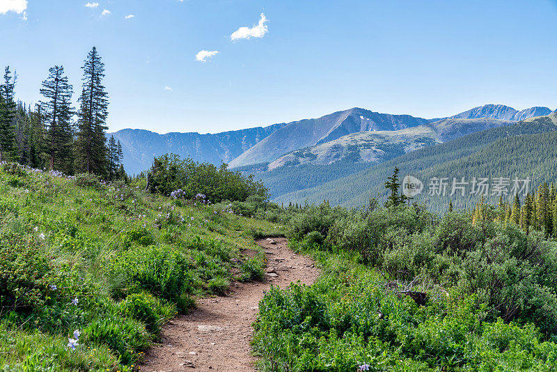 科罗拉多山地自然景观