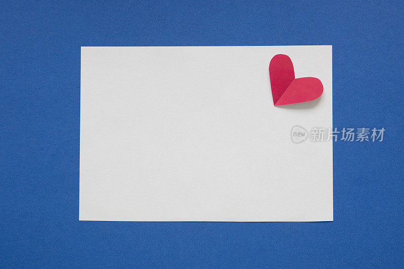 情人节用心形纸做的相框