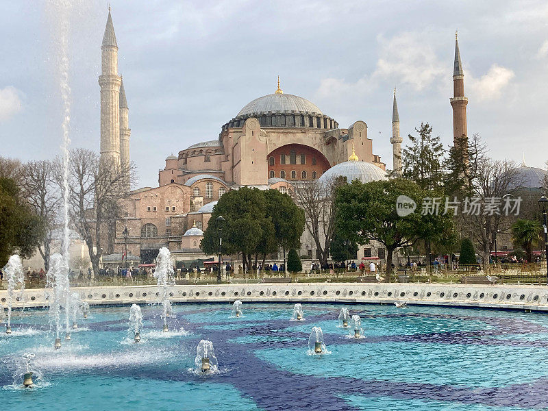 土耳其-伊斯坦布尔-圣索菲亚清真寺