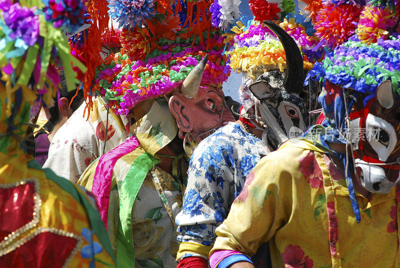 墨西哥的面具狂欢节